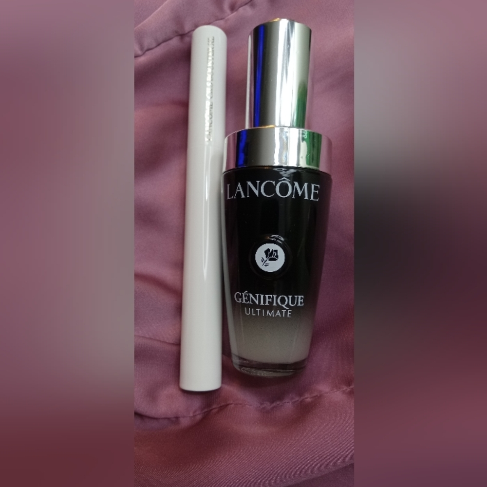 New Lancome Génifique Dual Recovery Serum 1.0 OZ & CILS Booster XL 0.18 OZ